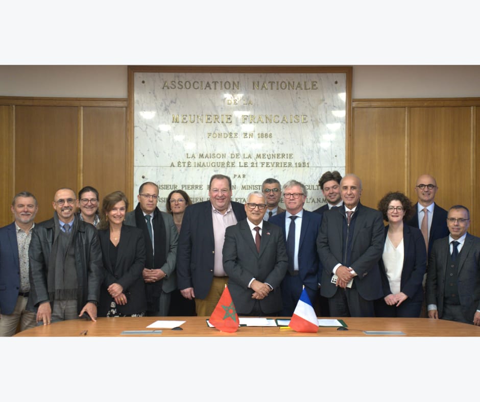 🇲🇦🤝🇫🇷 Une nouvelle ère de coopération pour la meunerie marocaine à Paris !