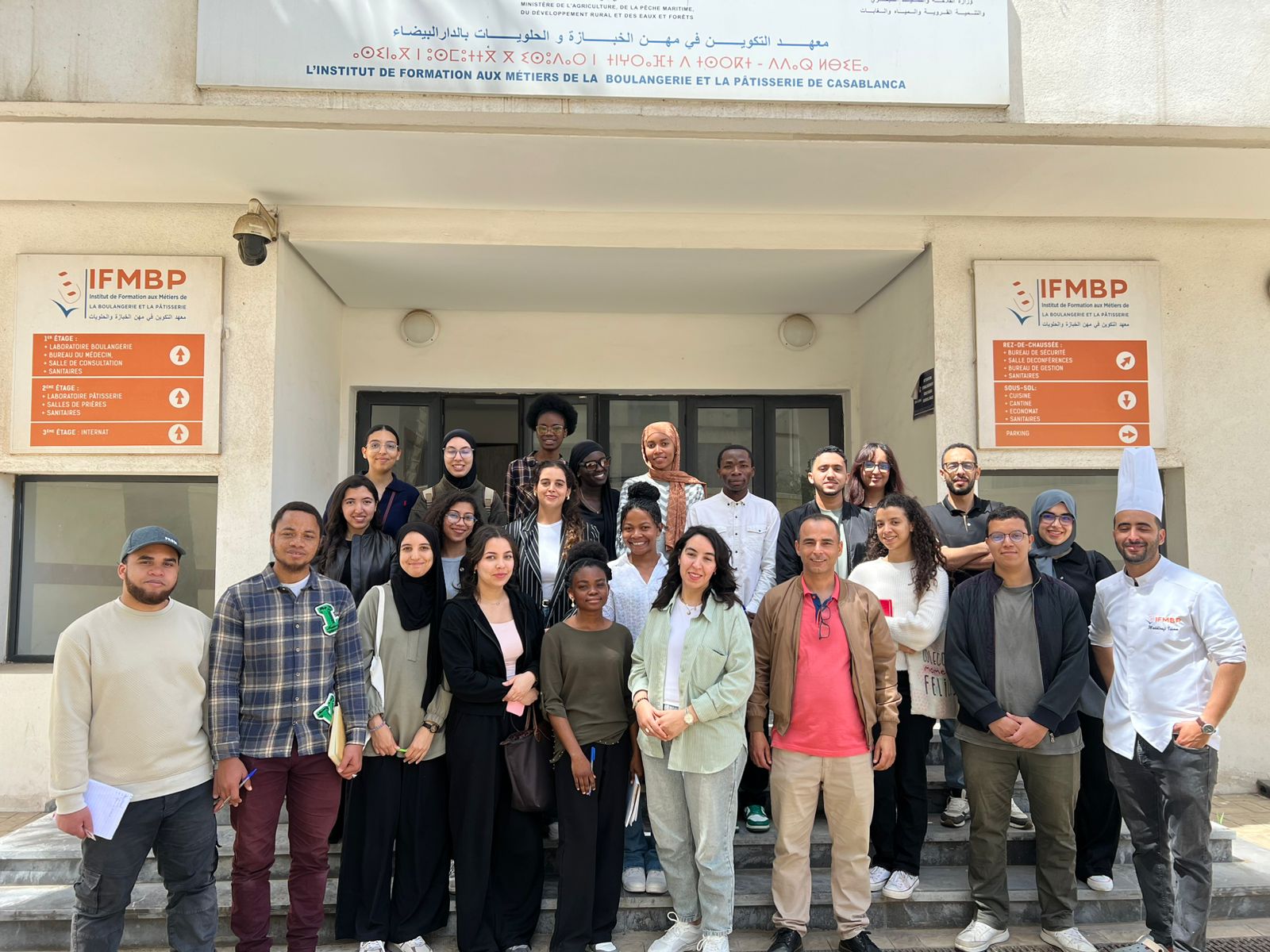 Partage d’expertise : La FNM au service de la formation d’excellence.La Fédération Nationale de la Minoterie (FNM) a accueilli hier une délégation d’étudiants de l’IAV Hassan II pour une visite technique approfondie au sein de notre centre CERIC (IFIM, CPILAB, AGROLAB, IFMBP).